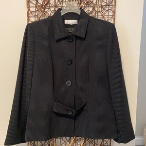 Pinstripe Tahari suit jacket, size 18